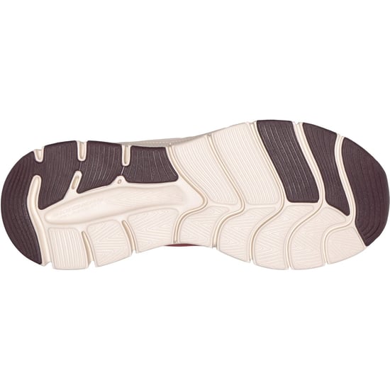 Skechers Relaxed Fit Flex Zayder Textil Herrenburgunder Mesh/Synthetik Sneakers - Image 2