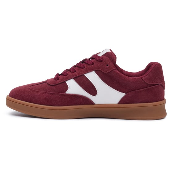 Hush Puppies Maura Wildleder Damen Bordeaux Sneaker - Image 6