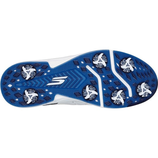 Skechers GO Golf Prestige Leder Herren Golf-Schuhe Weiß/Navy - Image 2