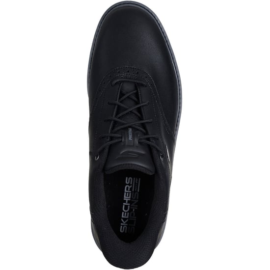 Skechers GO Golf Prestige Leder Herren SCHWARZE Golfschuhe - Image 3