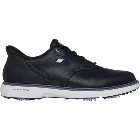 Skechers GO Golf Prestige Leder Herren SCHWARZE Golfschuhe - Image 5