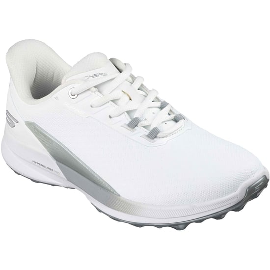 Skechers Pure Slip Ins Damen Golf Schuhe Weiß/Silber - Image 1