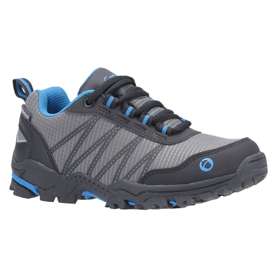 Cotswold Littledean Nylon Jungen Wanderstiefel Blau/Grau - Image 5