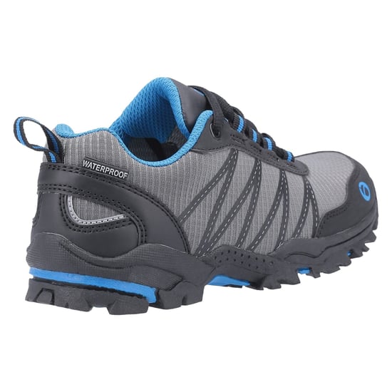 Cotswold Littledean Nylon Jungen Wanderstiefel Blau/Grau - Image 6