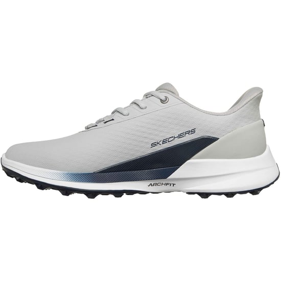 Skechers Pure Slip Ins Herren Golfschuh Grau/Marineblau - Image 4