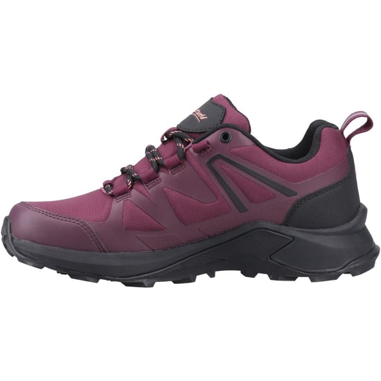 Cotswold Horton Niedrige Textil Damen Wanderschuhe Burgunderrot - Image 4
