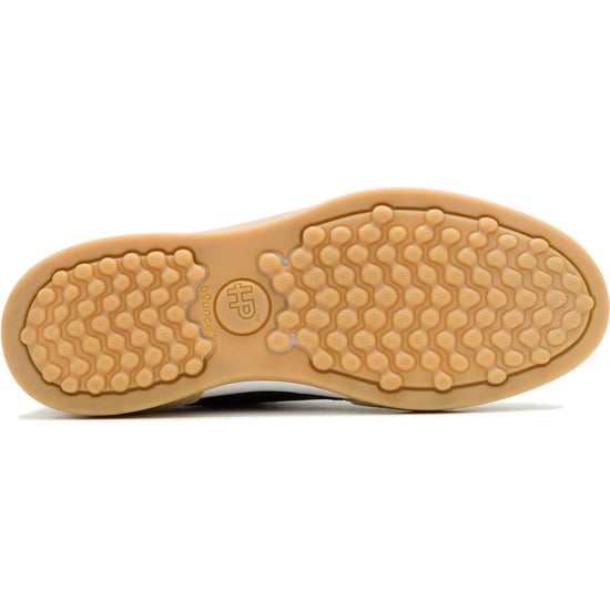 Hush Puppies Mae Leder Damen Schwarz Sneakers - Image 3
