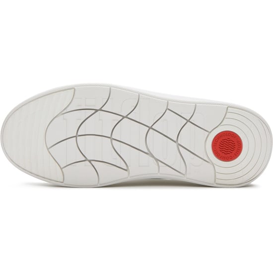 Fitflop RTG Schnürer aus Leder für Damen in Urban Weiß/Silber - Image 2