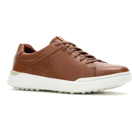 Hush Puppies Wes Leder Herren Cognac Sneaker - Image 1