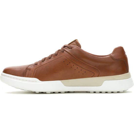 Hush Puppies Wes Leder Herren Cognac Sneaker - Image 5