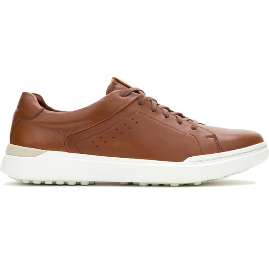 Hush Puppies Wes Leder Herren Cognac Sneaker - Image 6