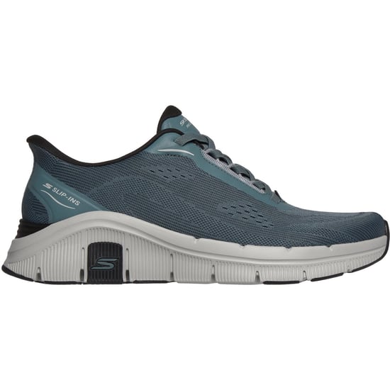 Skechers Relaxed Fit Flex Zayder Textil Herren Slate Mesh/Synthetik Sportschuhe - Image 2