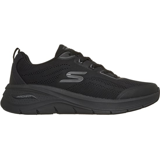 Skechers Arch Fit 3.0 Prawsper Textil Herren Schwarz Mesh/Tpu Sneakers - Image 4