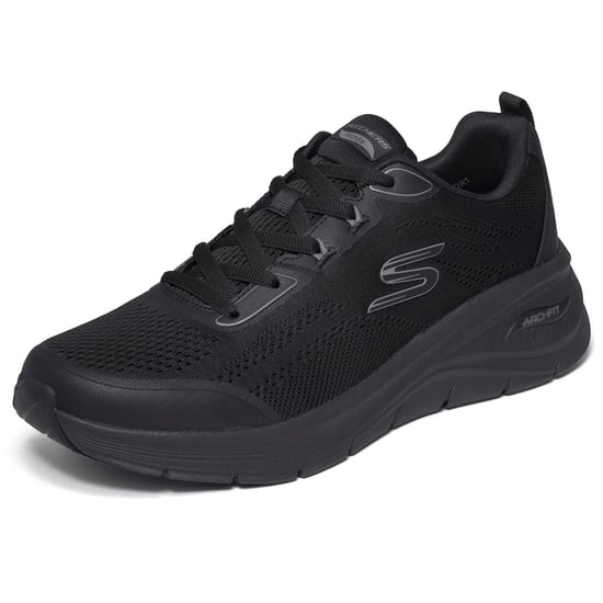 Skechers Arch Fit 3.0 Prawsper Textil Herren Schwarz Mesh/Tpu Sneakers - Image 5