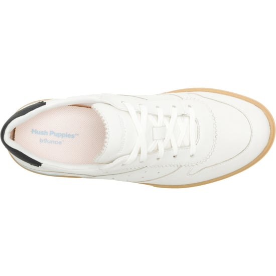 Hush Puppies Mae Leder Damen Schuhe in Weiß - Image 4