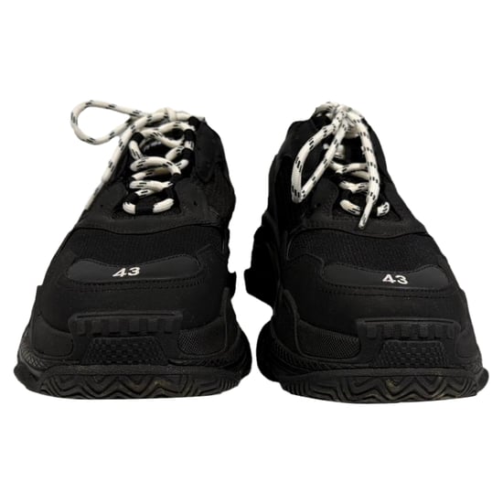 Balenciaga Triple S Sneakers aus schwarzem Polyester - Image 2