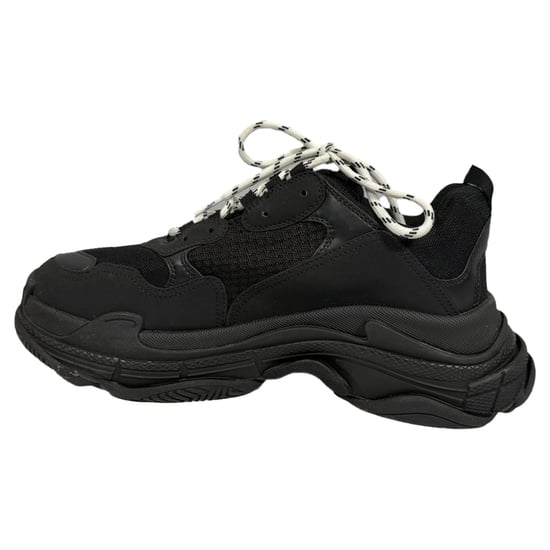 Balenciaga Triple S Sneakers aus schwarzem Polyester - Image 4