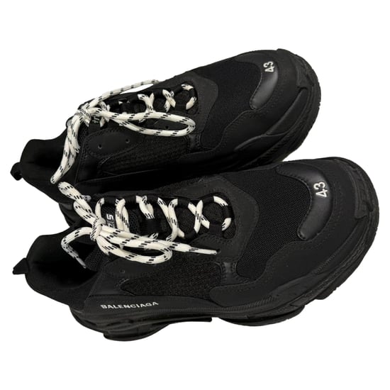 Balenciaga Triple S Sneakers aus schwarzem Polyester - Image 5