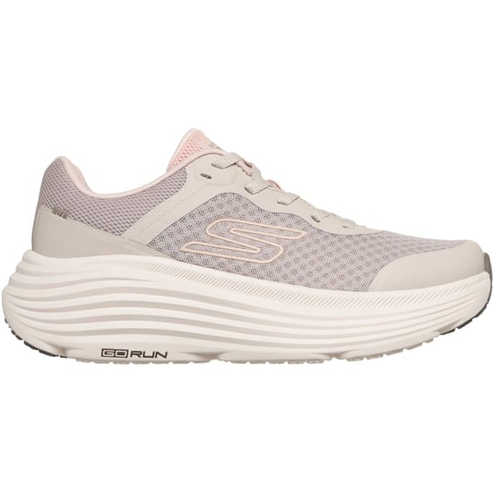 Skechers Max Cushioning Endeavour Damen Natur-Synthetik/Trim Sneaker - Image 4