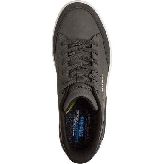 Skechers Verloma Radical Herren Trainer aus Charcoal-Synthetik / Wildleder - Image 3
