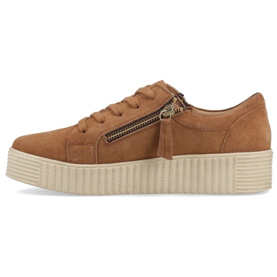 Hush Puppies Tara Wildleder Frauen Sneakers in Beige - Image 4