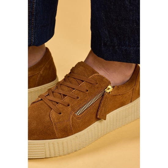 Hush Puppies Tara Wildleder Frauen Sneakers in Beige - Image 6