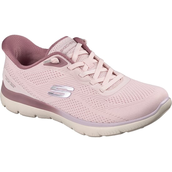 Skechers Summits Sweet Skies Damen Mauve Mesh/Pinke Akzent Sneaker - Image 1