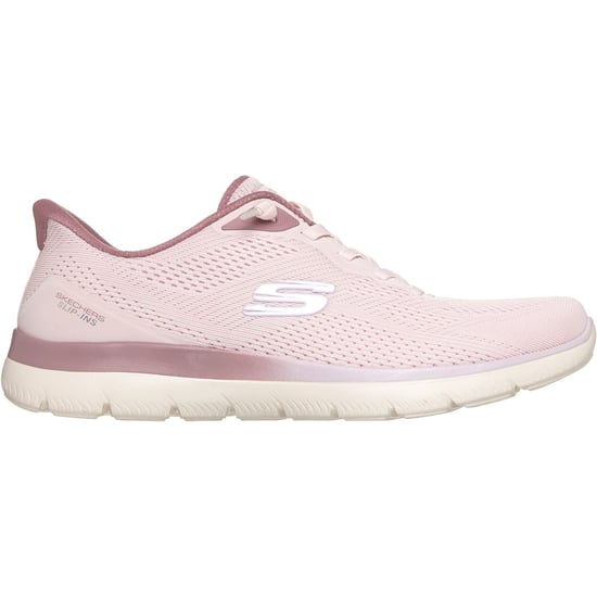 Skechers Summits Sweet Skies Damen Mauve Mesh/Pinke Akzent Sneaker - Image 4