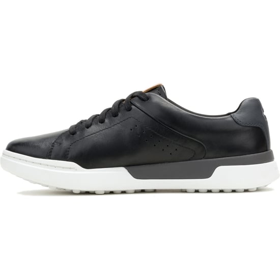 Hush Puppies Wes Leder Herren Schwarz Trainer - Image 4