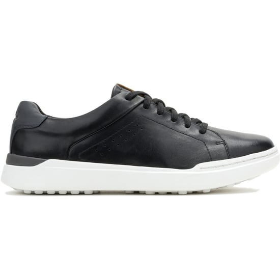 Hush Puppies Wes Leder Herren Schwarz Trainer - Image 5