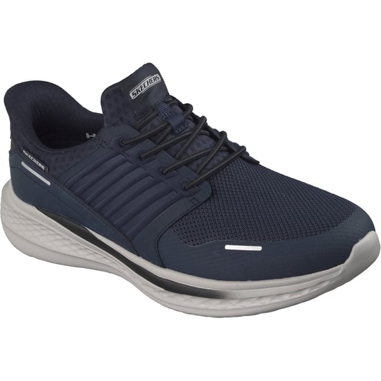 Skechers Slade Luther Herren Trainer in Marineblau aus Synthetik / Mesh - Image 1