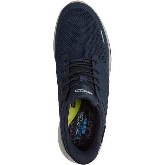Skechers Slade Luther Herren Trainer in Marineblau aus Synthetik / Mesh - Image 3