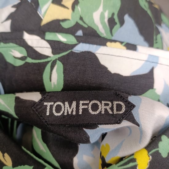 Tom Ford Button-Down-Hemd aus Lyocell mit Blumenmuster - Image 4