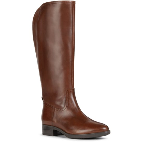 Geox D Felicity Leder Damen Stiefel braun - Image 1