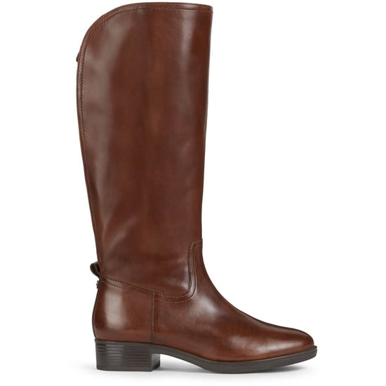 Geox D Felicity Leder Damen Stiefel braun - Image 4