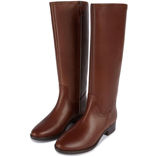 Geox D Felicity Leder Damen Stiefel braun - Image 6