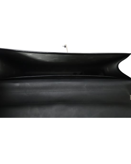 Montblanc Westside Double Guset Aktentasche aus schwarzem, strukturiertem Leder - Image 5