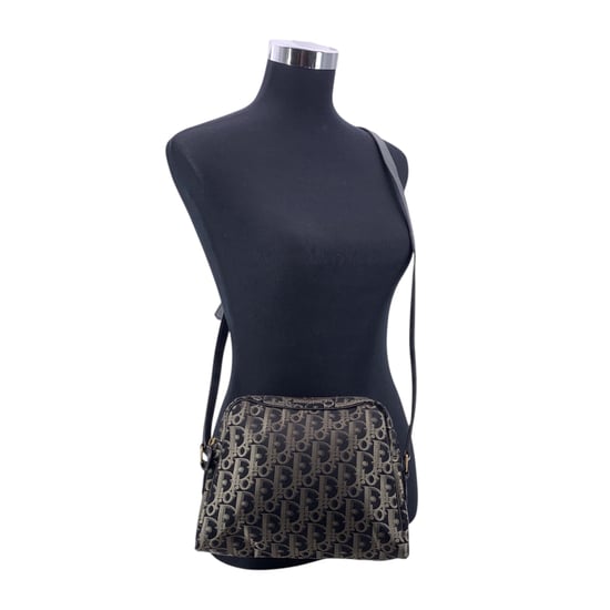 Dior Vintage Stoff-Umhängetasche Trotter - Image 3