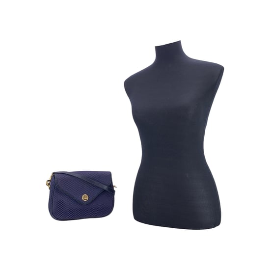 Gucci Vintage Stoff-Umhängetasche aus Mesh - Image 3