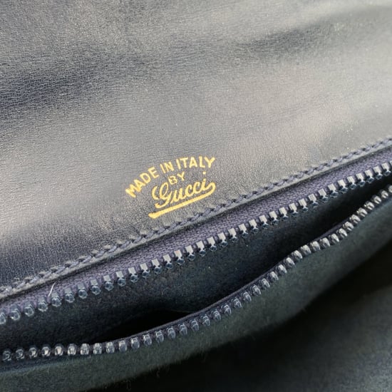 Gucci Vintage Stoff-Umhängetasche aus Mesh - Image 5