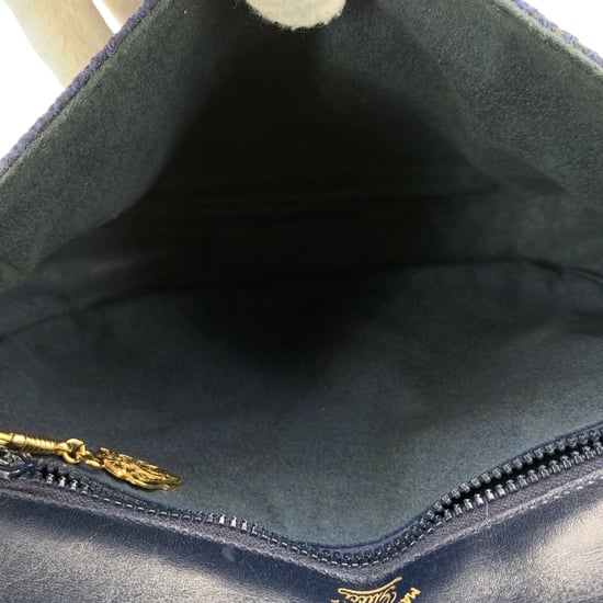 Gucci Vintage Stoff-Umhängetasche aus Mesh - Image 6