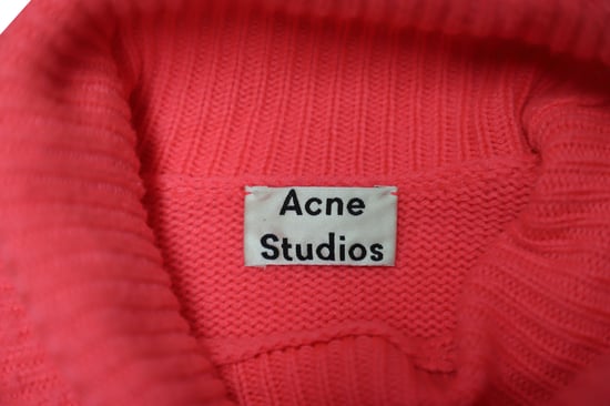 Acne Studios Rollkragenpullover aus rosa Wolle - Image 4