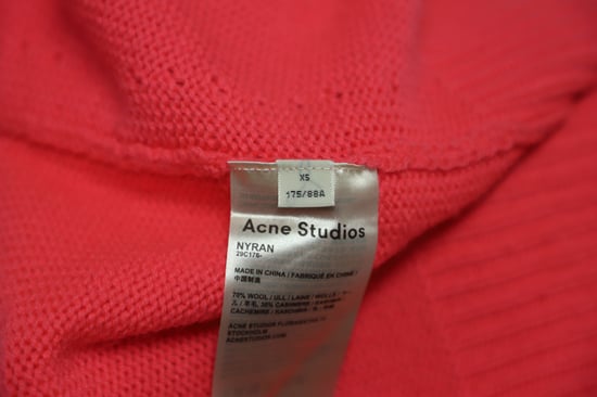 Acne Studios Rollkragenpullover aus rosa Wolle - Image 5