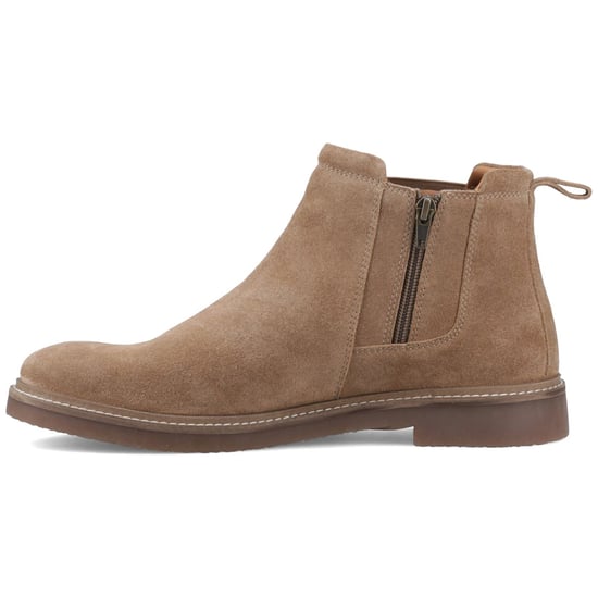 Hush Puppies Gareth Chelsea Leder Herren Stiefel in Taupe - Image 4