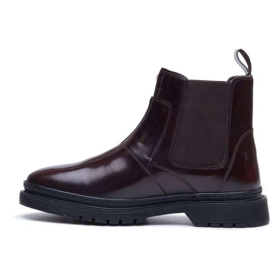 Hush Puppies Jamie Leather Men's Bordeaux Boots - Image 6