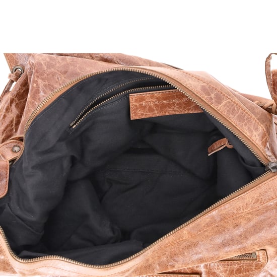 Balenciaga Arena Classic Day Bag aus braunem Lammleder - Image 6