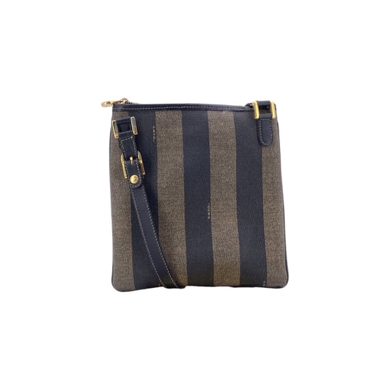 Fendi Vintage Stoffhandtasche Pequin - Image 3