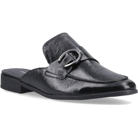 Hush Puppies Calla Leder Damen Schwarz Clogs - Image 1