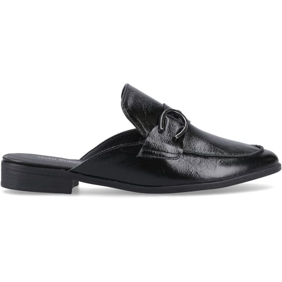 Hush Puppies Calla Leder Damen Schwarz Clogs - Image 5