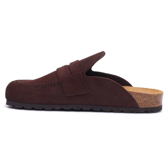 Hush Puppies Briar Geschlossene Zehe Wildleder Damen Muiltjes SCHOKOLADEN - Image 6